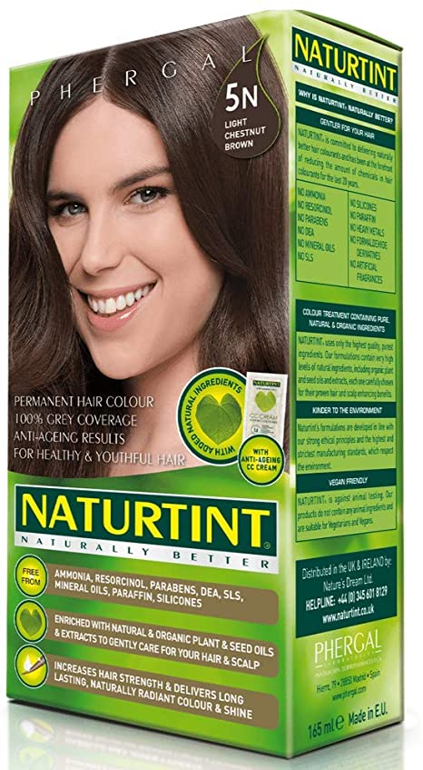 Naturtint Permanent Hair Colorant 5n Light Chestnut Brown, 5.28 Fluid Ounces
