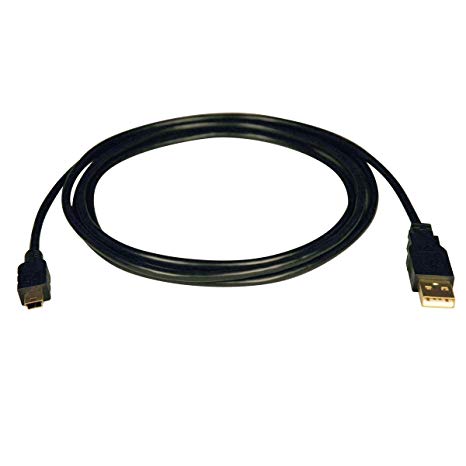 Tripp Lite USB 2.0 Hi-Speed A to Mini-B Cable (A to 5Pin Mini-B M/M) 6-ft.(U030-006)