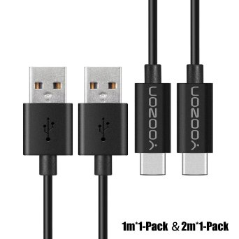 Type C Cable Yoozon 2Pack 33ft and 66ft 56k ohm pull-up resistor USB Type C to Type A USB-C to USB-A Cable for Nexus 6PNexus 5XOneplus 2 and Other Type-C Supported Devices