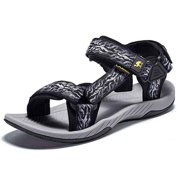 CAMELSPORTS Mens Athletic Sandals Outdoor Strap Summer Beach Fisherman Water Shoes