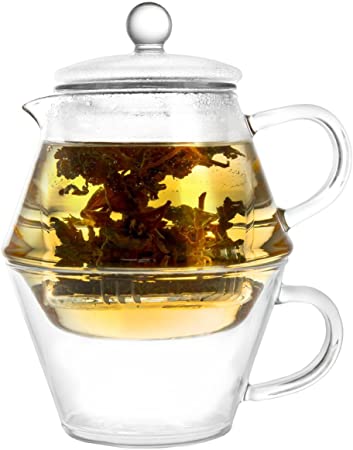 Portofino Tea-for-One Single-Layered Glass 400 / 250 ml