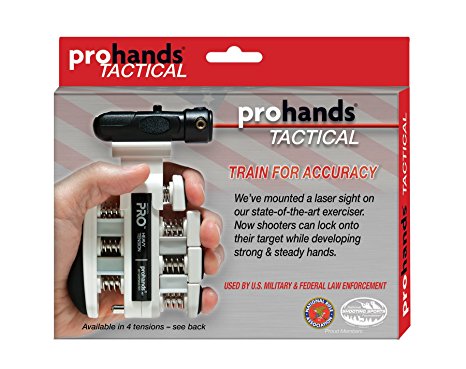 Prohands Tactical - The Ultimate Training Tool For Handgun Accuracy - Heavy Resistance (9 lb Pull Weight)