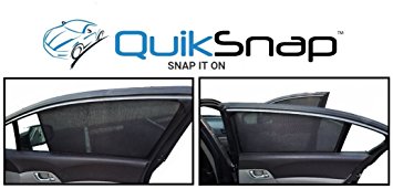 QuikSnap sunshades - Custom side window sunshades (Set of 4) (BMW 3-Series 2012-2016)