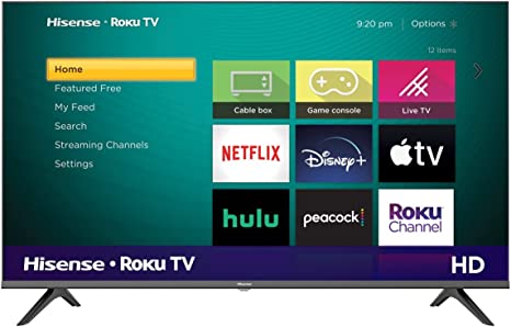 32" HD Hisense Roku TV