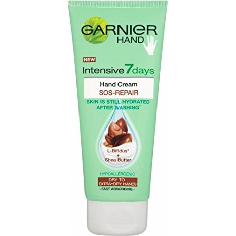 Garnier Hand Sos Repair Intensive 7 Days Hand Cream (100ml L Bifidus And Shea Butter)