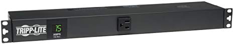 Tripp Lite Metered PDU, 15A, 13 Outlets (5-15R), 120V, 5-15P, 100-127V Input, 15 ft. Cord, 1U Rack-Mount Power, 2 Year Warranty (PDUMH15)