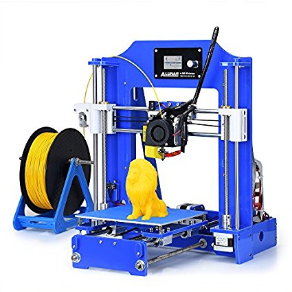 ALUNAR 3D Printer DIY Prusa I3 Kit Self Assembly Mini DIY Desktop FDM 3D Printing Machine