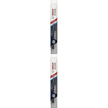 Bosch ICON Wiper Blades (Set of 2) Fits 2018-11 Ford Explorer; 2018-07 Toyota Tundra; 2011-06 Mercedes-Benz B200 & More, Up to 40% Longer Life