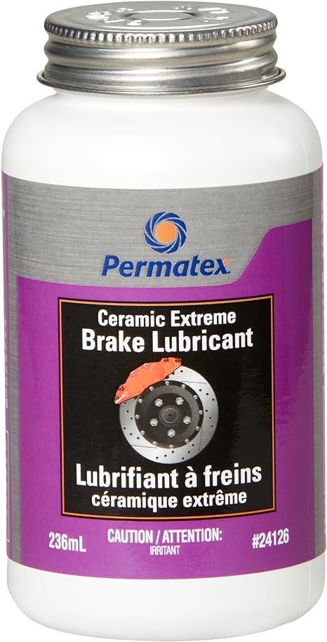 Permatex 24126 Ceramic Extreme Brake Lubricant, Purple, 236ml