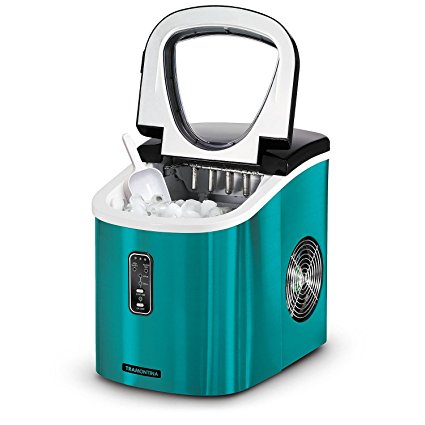 Tramontina 80901/534DS Stainless Steel Ice Maker, Teal