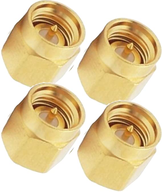 Amphenol Connex 132360 (Pack of 4) RF Terminators SMA Male Resistor Cap 50 OHM