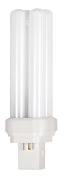 Satco S6022 2700K 28-Watt GX32D-3 Base T5 Quad 2-Pin Tube for Magnetic Ballasts