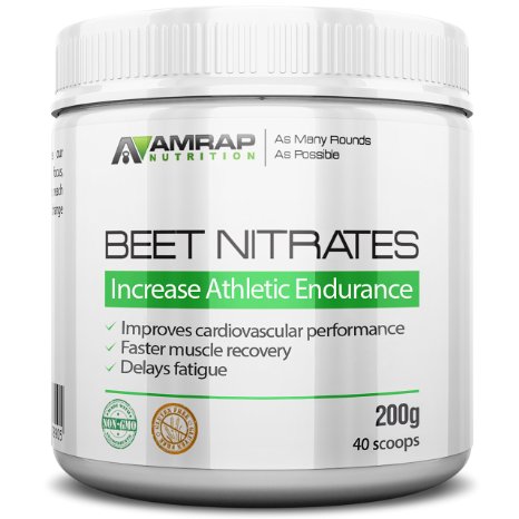 Beet Nitrates  AMRAP Nutrition - Instant Beet Juice Powder For Improved Endurance