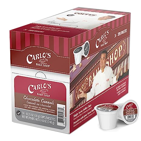 Cake Boss Coffee, Chocolate Cannoli, 24Count