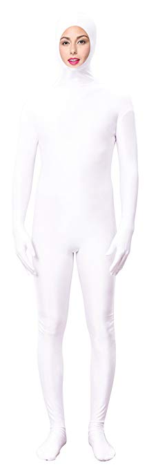 Marvoll Lycra Spandex Open Face Zentai Full Costume Bodysuits