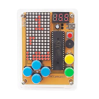 Soldering Project Game Kit with 5 Retro Classic Games for Fun Practicing and Learning, Comfortable Acrylic Case and Black Box, Ideal Gift for Family and Friends by VOGURTIME