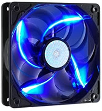 Cooler Master SickleFlow 120 - Sleeve Bearing 120mm Blue LED Silent Fan for Computer Cases, CPU Coolers, and Radiators