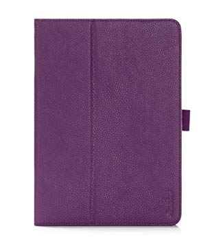 ProCase Samsung Galaxy Tab S2 9.7 Case - Stand Folio Cover Case for Galaxy Tab S2 Tablet (9.7 inch, SM-T810 T813 T815), with Hand Strap, auto Sleep/Wake (Purple)