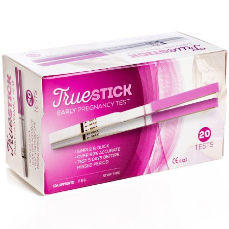 Truestick Early Result Home Pregnancy Hcg Urine Test Strips 20 Count 20