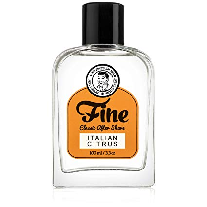 Fine Italian Citrus Mens Aftershave -A Splash Of Classic Barbershop Aftershave for Modern Men - The Wet Shaver’s Favorite