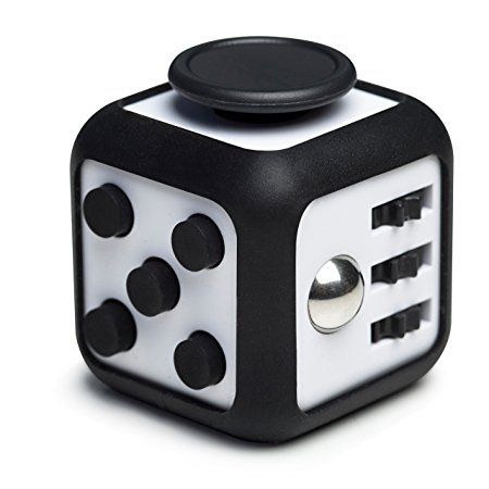 Fidget Cube   Silicone Frame BONUS - The Best ADHD Fidget Toy - Relieves Stress - Helps Adults and Kids with Extra Energy Focus Attention | Tested for ADHD / ADD / OCD / Autism / Anxiety / Depression