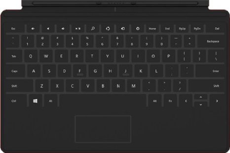 Microsoft Surface Touch Cover Keyboard - Black (D5S-00001)