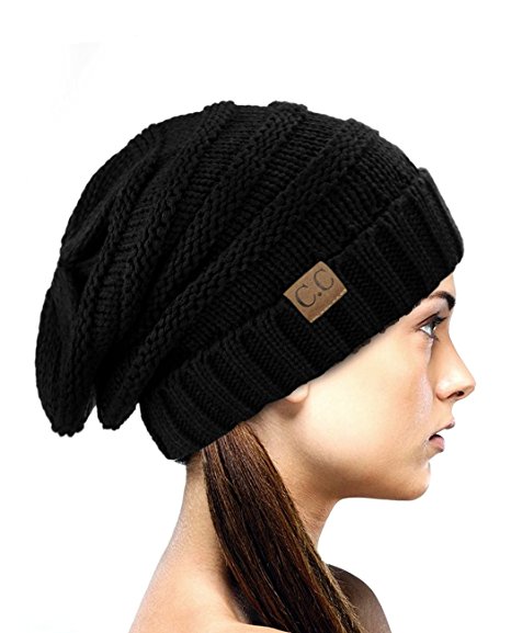 NYfashion101 Exclusive Oversized Baggy Slouchy Thick Winter Beanie Hat