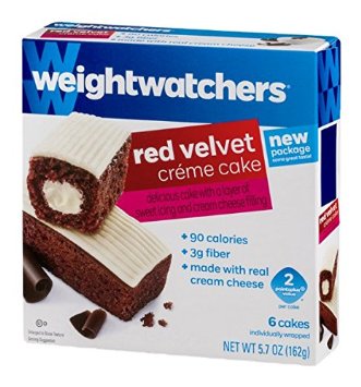 Weight Watchers Red Velvet Creme Cakes - 6 CT