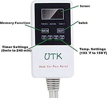 UTK Far Infrared Heating Pad Controller