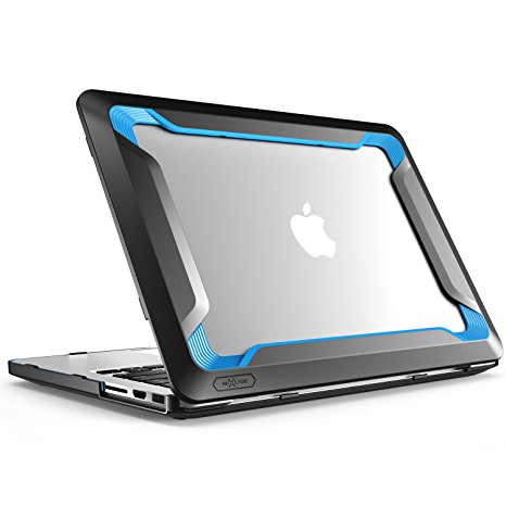 Macbook Pro 13 Case, NexCase [Heavy Duty] Slim Rubberized [Snap on] [Dual Layer] Hard Case Cover with TPU Bumper Cover for Apple Macbook Pro 13-inch 13" (Blue)