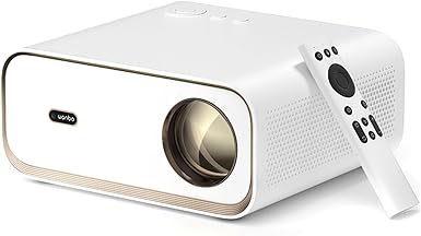 WANBO X5 Full HD Native 1080P 4K HDR, 1100 ANSI | Projector for Home Android 1G 16G | Auto (Focus   Keystone) | 10W Speaker | WiFi 6, BT | Outdoor Cinema