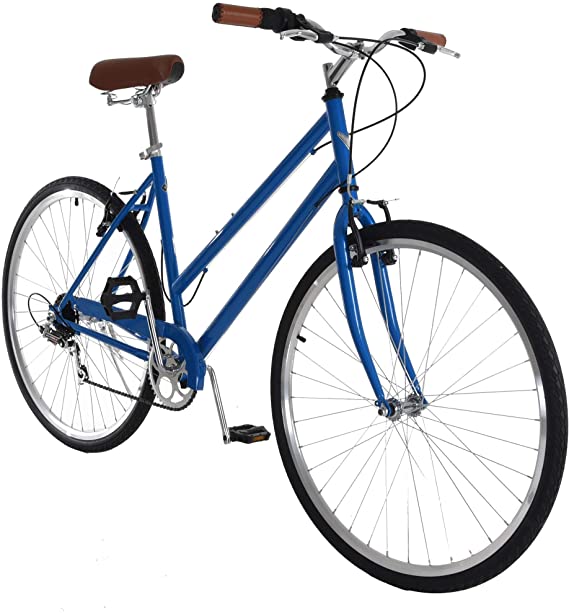 Vilano Step Through City Bike 7 Speed Hybrid Urban Retro Commuter