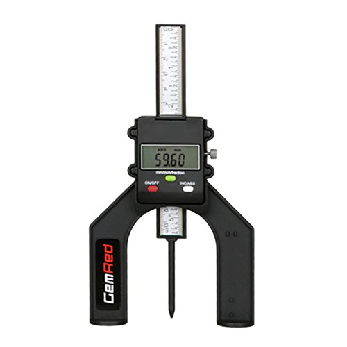GemRed Digital Depth Guage Height Gauge for Router Table