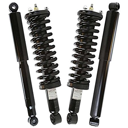 Prime Choice Auto Parts KS7115-CST0120 Set of 2 Complete Struts and 2 Shock Absorbers