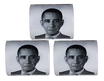 Barack Obama Toilet Paper, 3-Pack