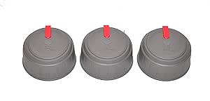 Weber 67029 Set of 3 main burner control knobs Spirit II 310 Series grills, model years 2017 and newer.