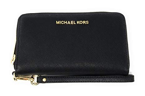 Michael Kors Women's Jet Set Travel Large Smartphone Wristlet