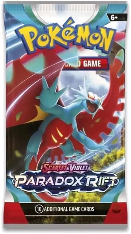 Paradox Rift - Pokemon Single Sealed Booster Pack - Sealed - 10 Cards