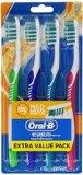 Oral-B Complete Deep Clean Soft Bristles Toothbrush 4 Count Colors May Vary