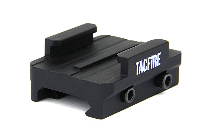 TacFire Tactical Gun Rail GoPro Camera mount, Picatinny Weaver Compatible