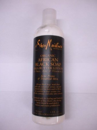 SheaMoisture African Black Soap Lotion, 13 Ounce