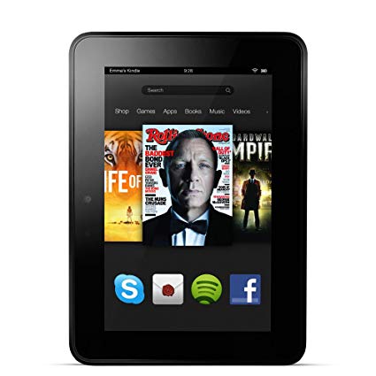 Kindle Fire HD 7", Dolby Audio, Dual-Band Wi-Fi, 32 GB (Previous Generation - 2nd)