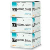 BD Individually Foil Wrapped Alcohol Swabs - 300 ea