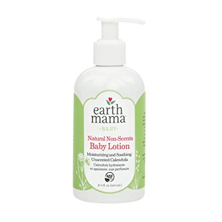 Natural Non-Scents Baby Lotion with Organic Calendula, 8 Fluid Ounce