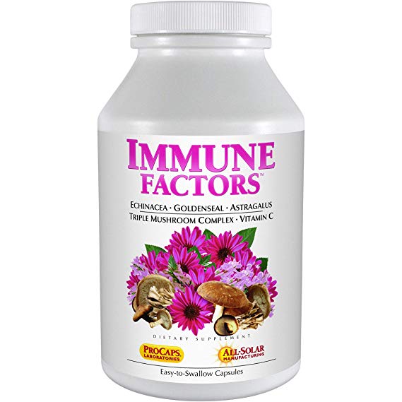 Andrew Lessman Immune Factors 360 Capsules – Echinacea, Goldenseal, Vitamin C, Astragalus, Supports and Promotes Immune System and Natural Defenses, No Additives. Small Easy to Swallow Capsules