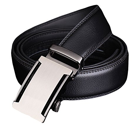 West Leathers Men's Fashion Leather Belt 100% Genuine Leather Belts