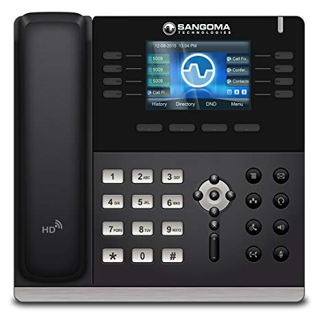 Sangoma s500 VoIP Phone with POE (or AC adapter sold separately)