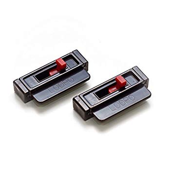 LooPo Seat Belt Tension Adjuster - Two Pack (Black) Color: Black