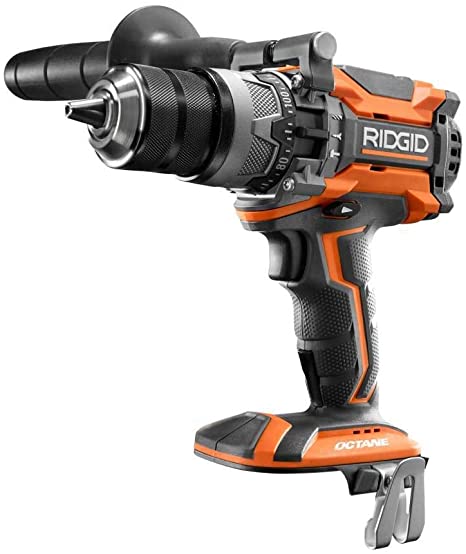 RIDGID 18-Volt OCTANE R8611506B Brushless 1/2 in. Hammer Drill/Driver