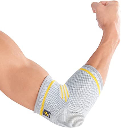 Bracoo EE90 Elbow Sleeves, Elasticated Compression Support for Athletic Use – Dynamic, Lightweight & Breathable – Sold as Pair